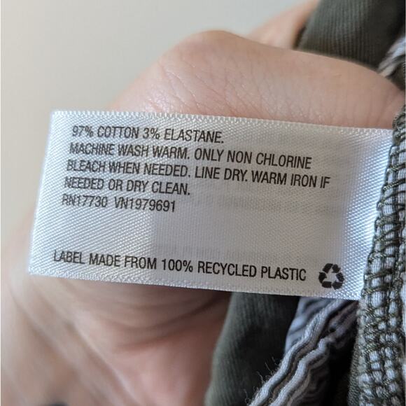 4/$20 Goodfellow & Co Olive Green The Every Wear Chino Athletic Fit 34W 30L - Picture 7 of 8